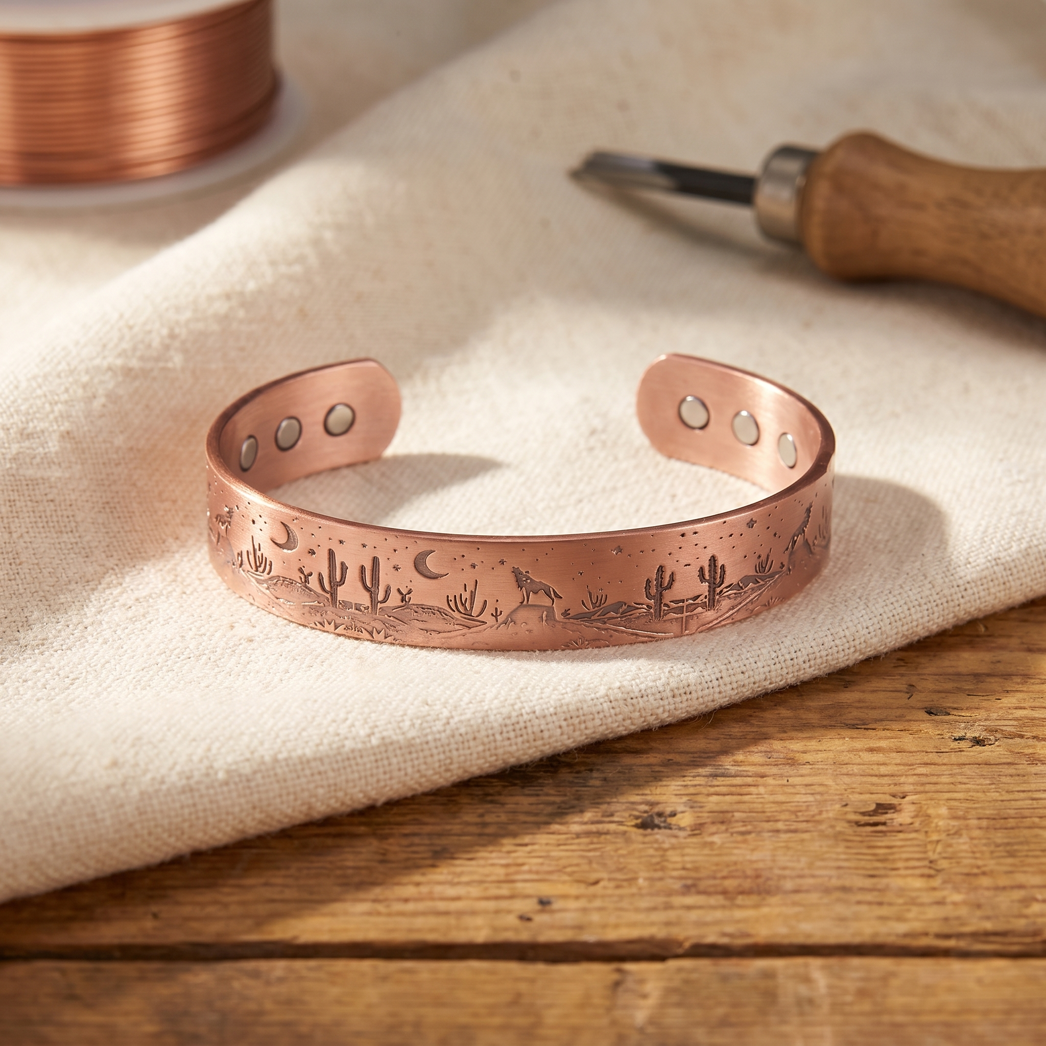 Karla’s Mesa Kobberarmbånd