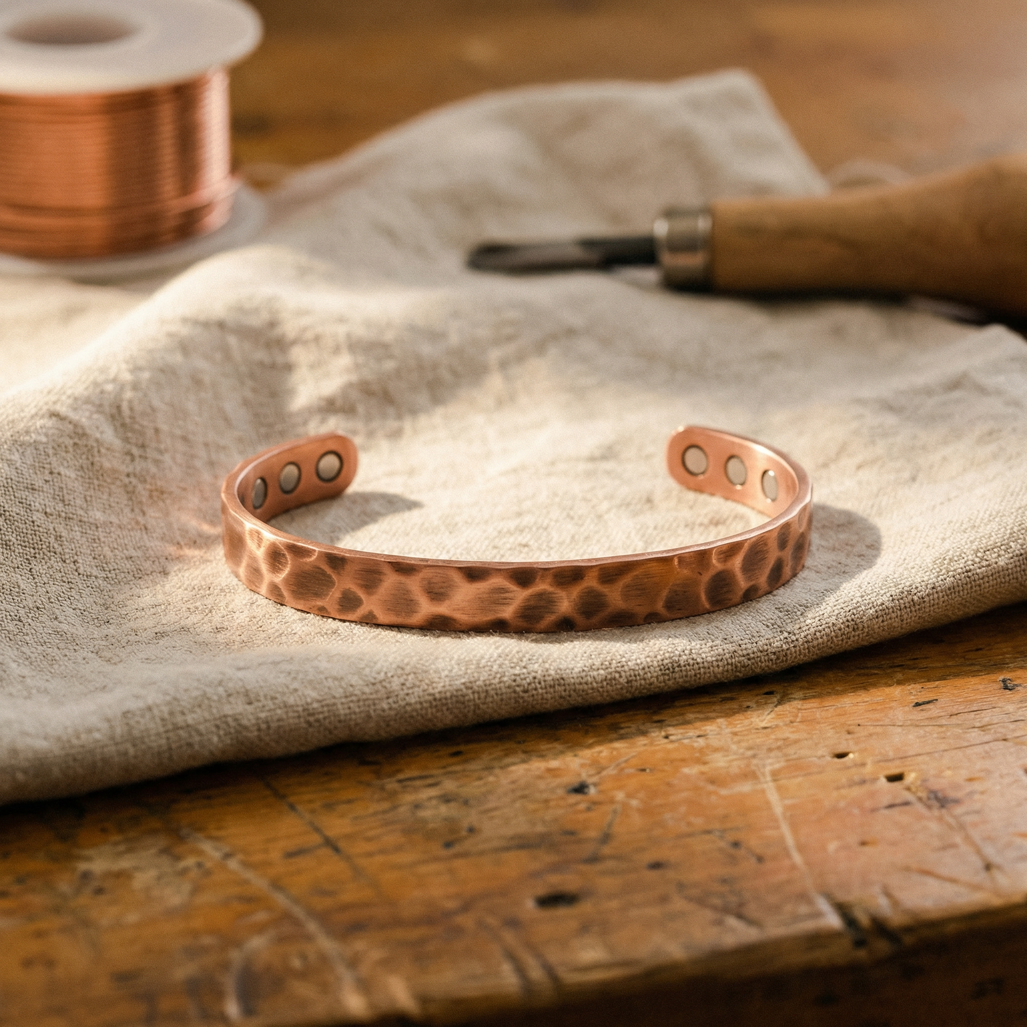 Karla’s Krater Kobberarmbånd