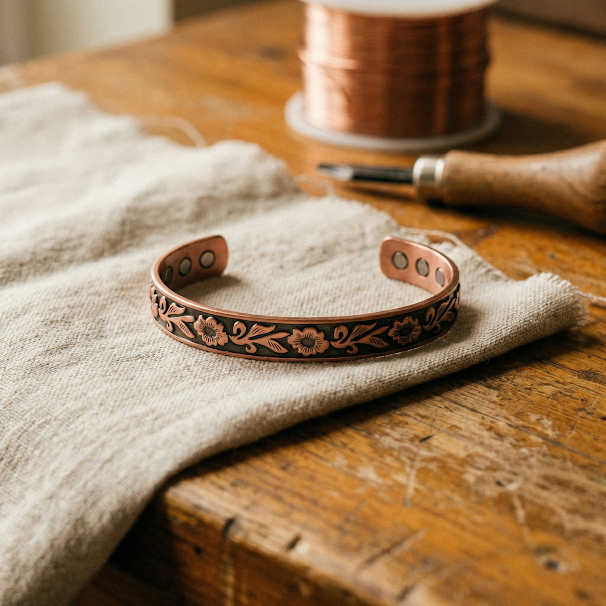 Karla’s Sprig Kobberarmbånd